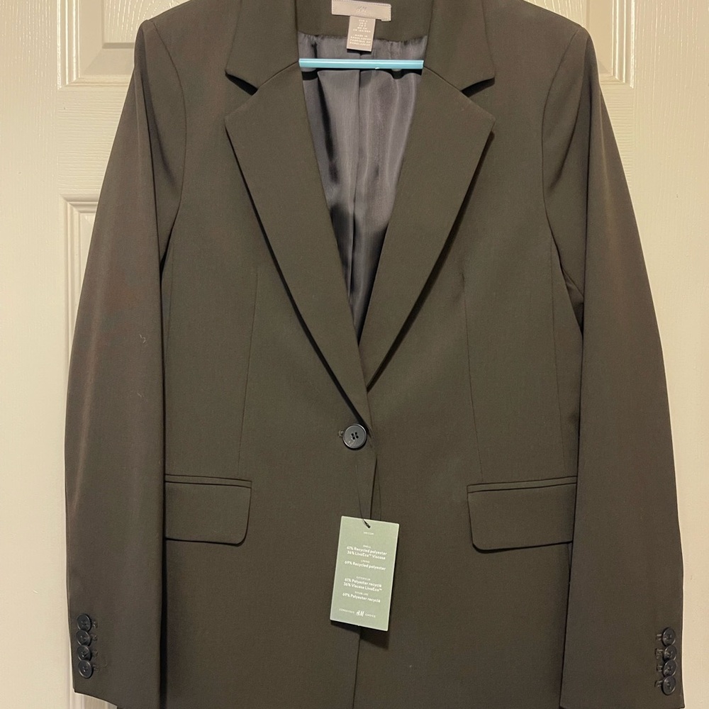 H&M Dark Olive Jacket size S
